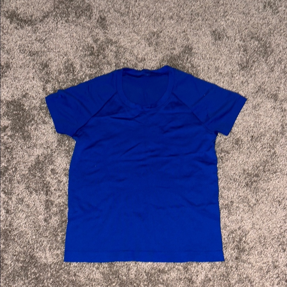 Blue Lululemon Race Length Swiftly Tech